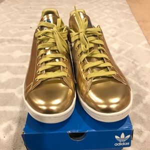 Adidas Stan Smith Gold size 9.5